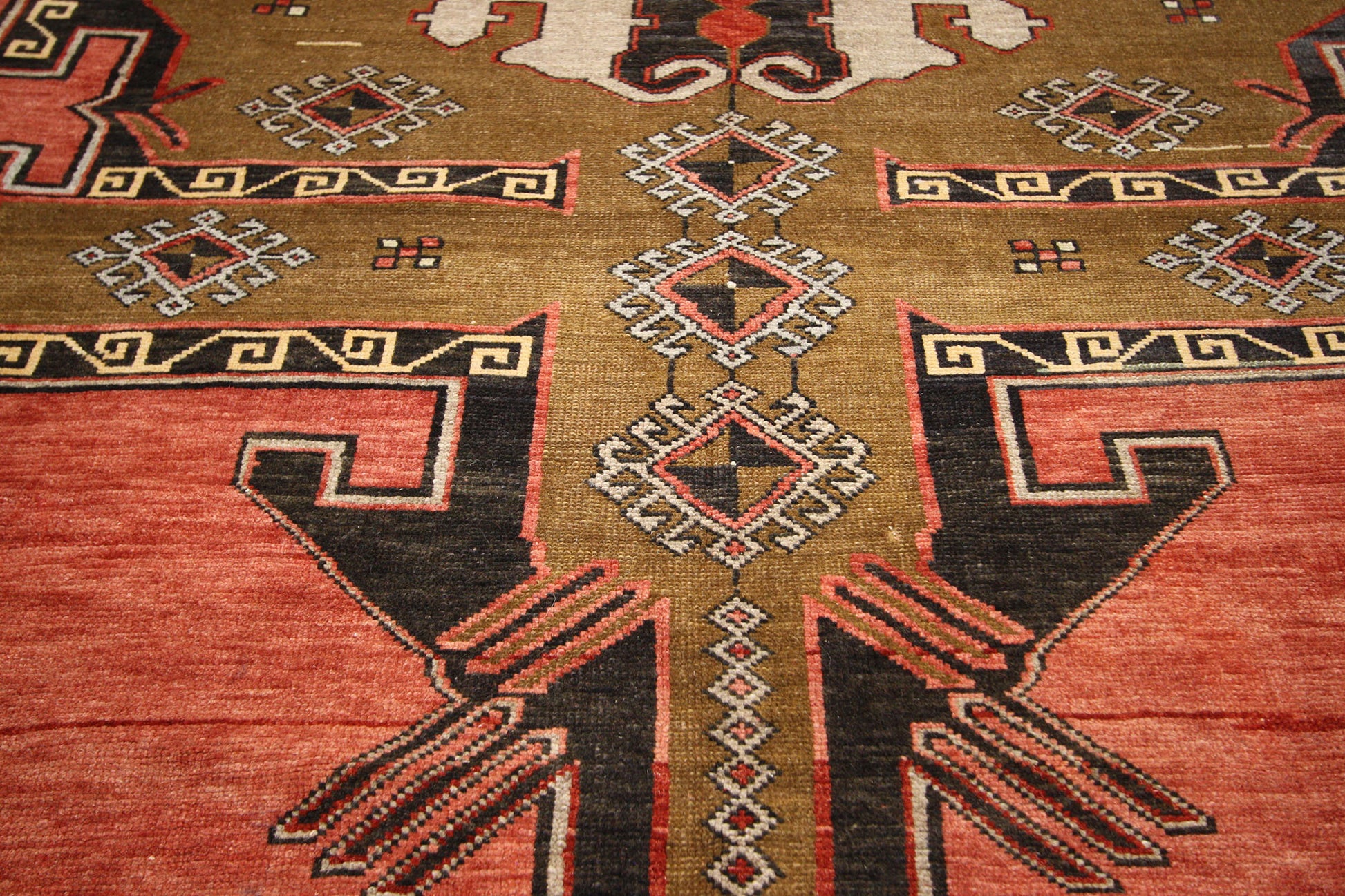 7 x 10 Vintage Oushak Rug 52315