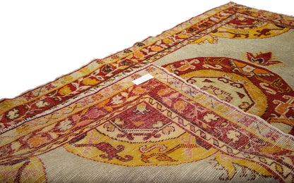 3 x 6 Vintage Oushak Rug 52318