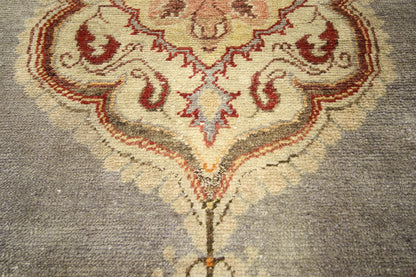 2 x 5 Vintage Turkish Oushak Rug 52322