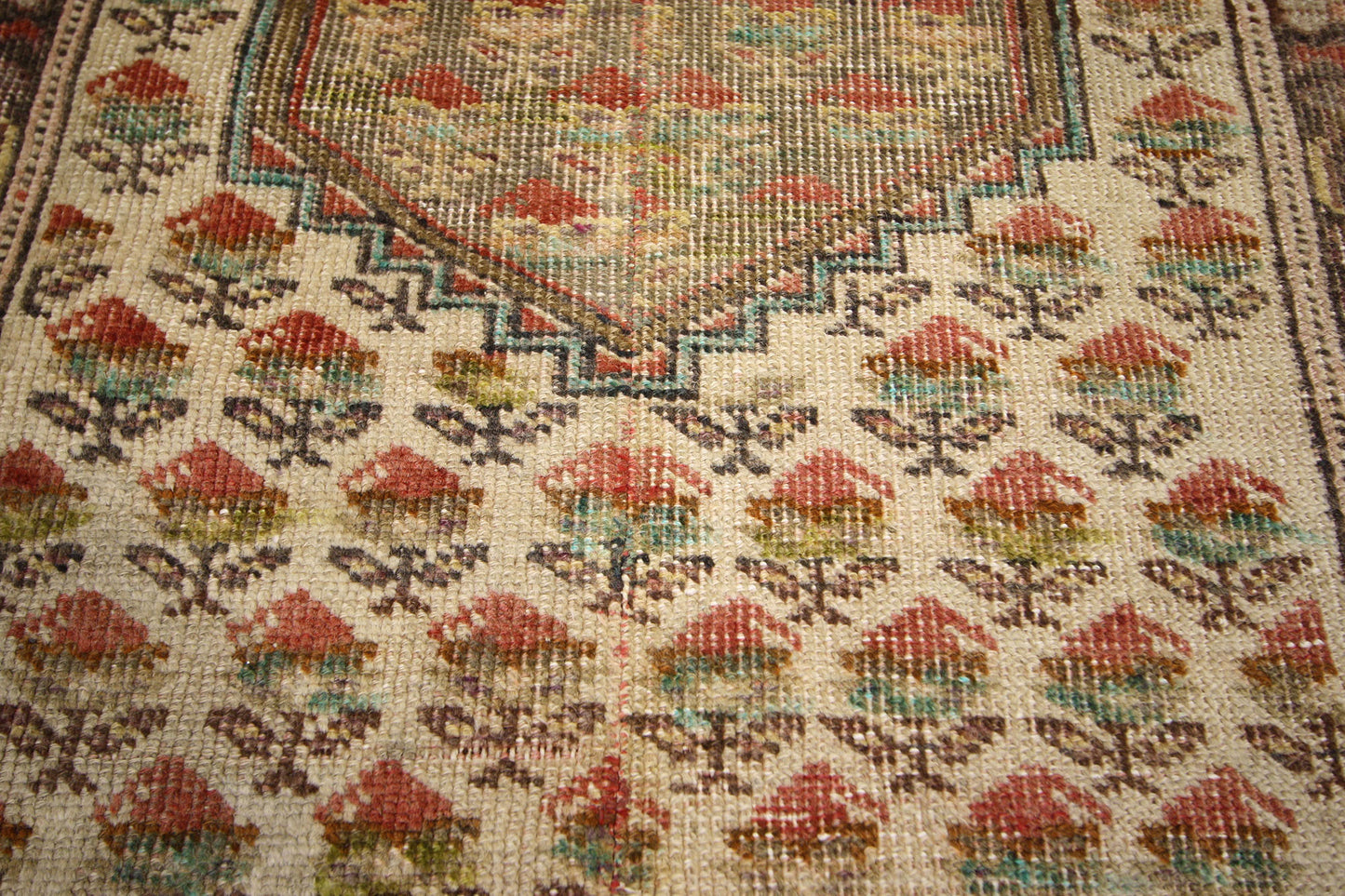 2 x 6 Vintage Turkish Oushak Rug 52330