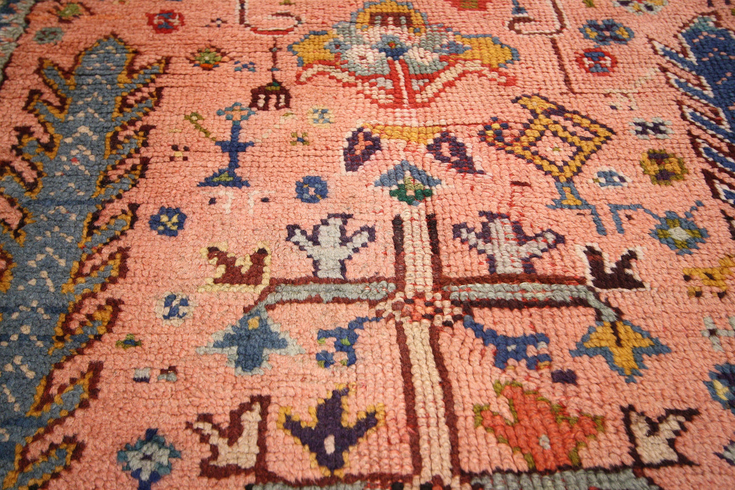 4 x 6 Antique Oushak Rug 52331