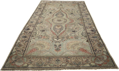 4 x 7 Vintage Turkish Oushak Rug 52332