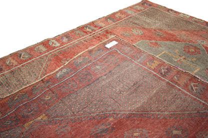 4 x 5 Vintage Turkish Oushak Rug 52334