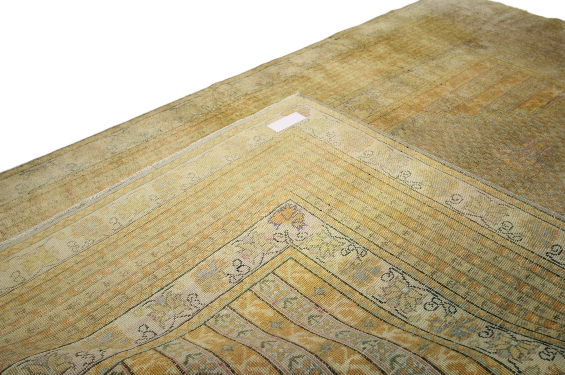 4 x 6 Vintage Oushak Rug 52339