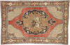 4 x 7 Vintage Turkish Oushak Rug 52341