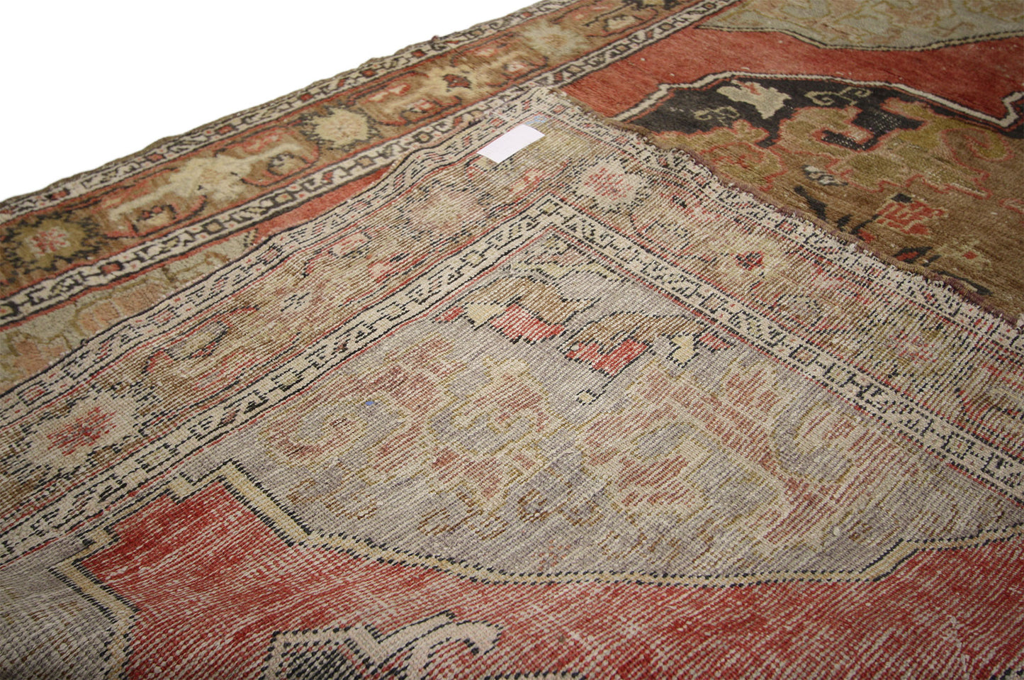 4 x 7 Vintage Turkish Oushak Rug 52341