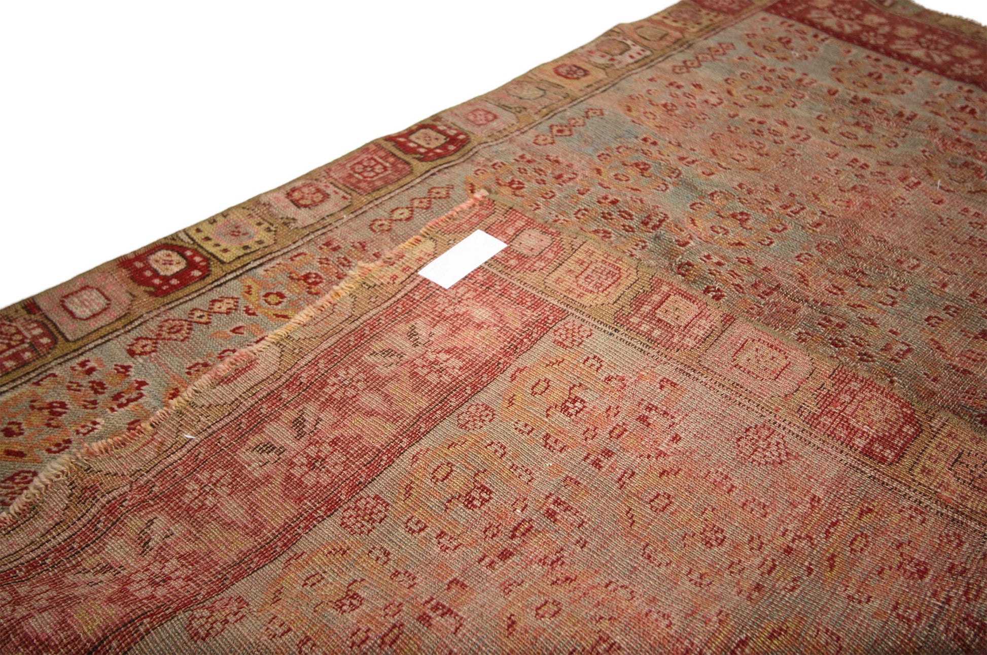 3 x 4 Vintage Oushak Rug 52345