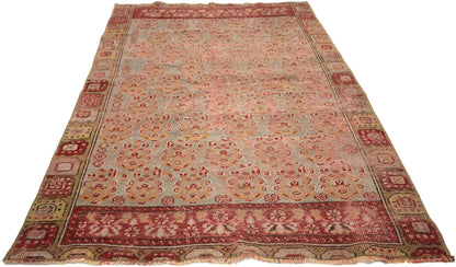 3 x 4 Vintage Oushak Rug 52345