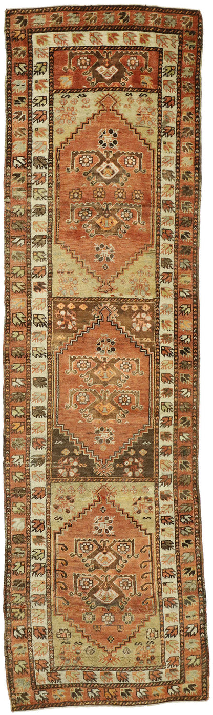 3 x 10 Vintage Oushak Rug 52351