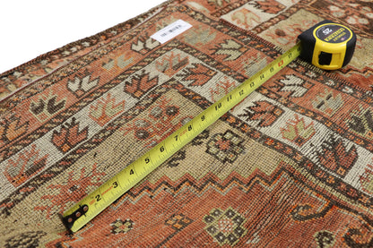 3 x 10 Vintage Oushak Rug 52351