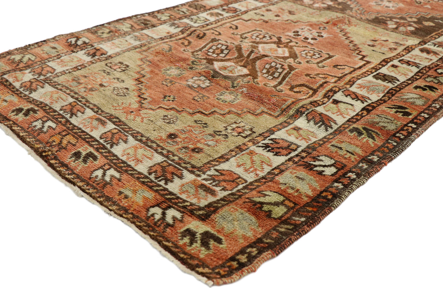 3 x 10 Vintage Oushak Rug 52351