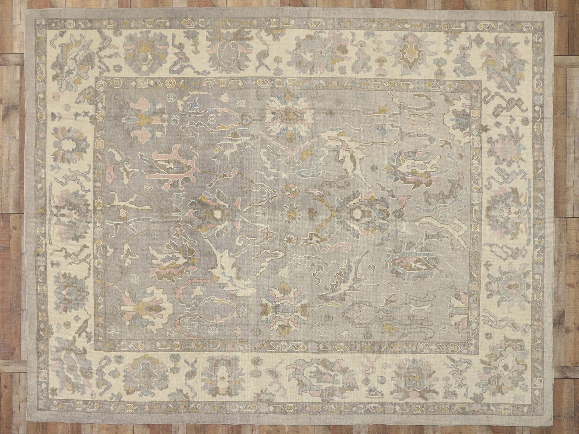 10 x 13 Contemporary Oushak Rug 52358