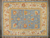 12 x 16 Modern Blue Turkish Oushak Rug 52381