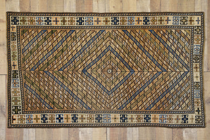4 x 6 Vintage Oushak Rug 52385