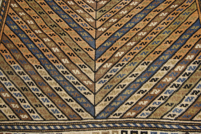 4 x 6 Vintage Oushak Rug 52385