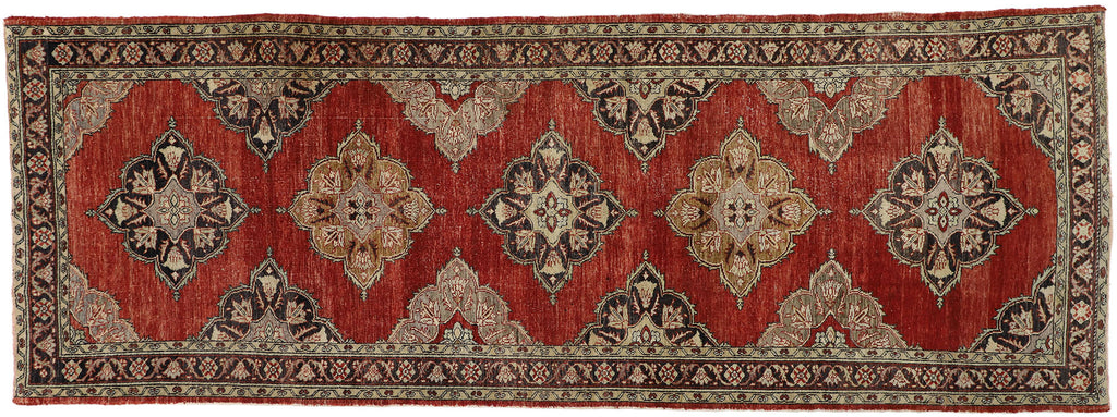 5 x 14 Vintage Oushak Rug 52387