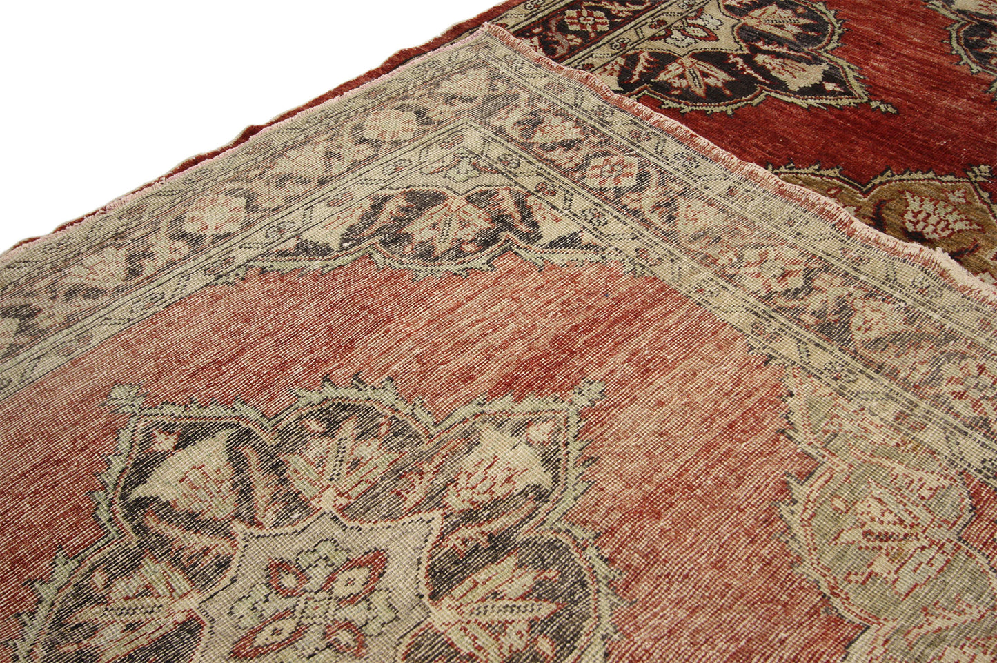 5 x 14 Vintage Oushak Rug 52387