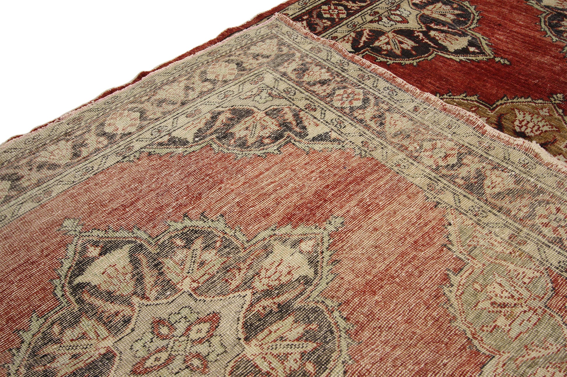 5 x 14 Vintage Oushak Rug 52387