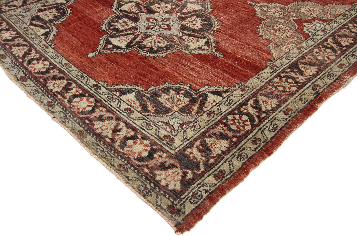 5 x 14 Vintage Oushak Rug 52387