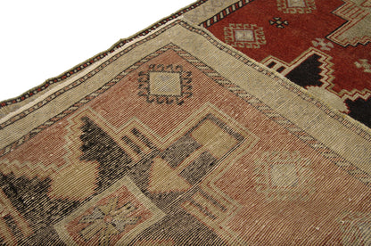 4 x 11 Vintage Turkish Oushak Runner 52389