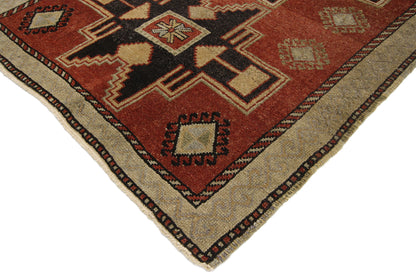 4 x 11 Vintage Turkish Oushak Runner 52389