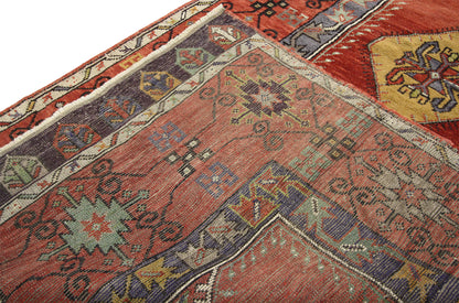 4 x 7 Vintage Oushak Rug 52391