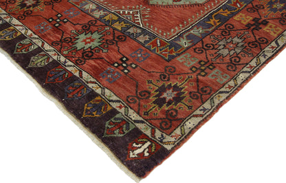 4 x 7 Vintage Oushak Rug 52391