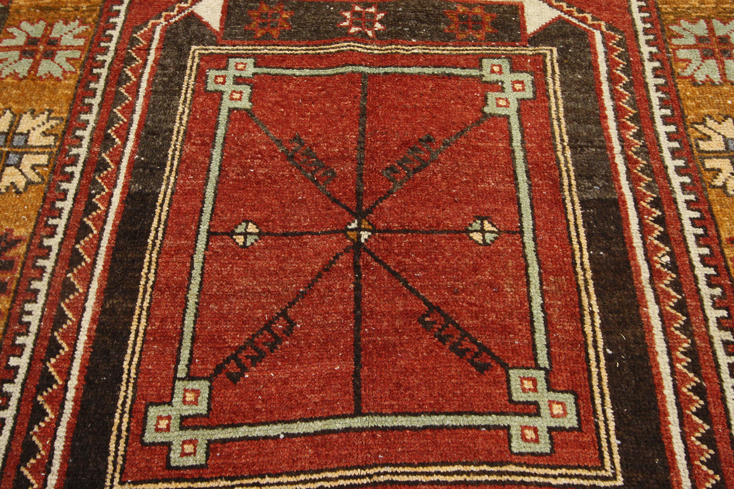 4 x 12 Vintage Turkish Oushak Rug 52393