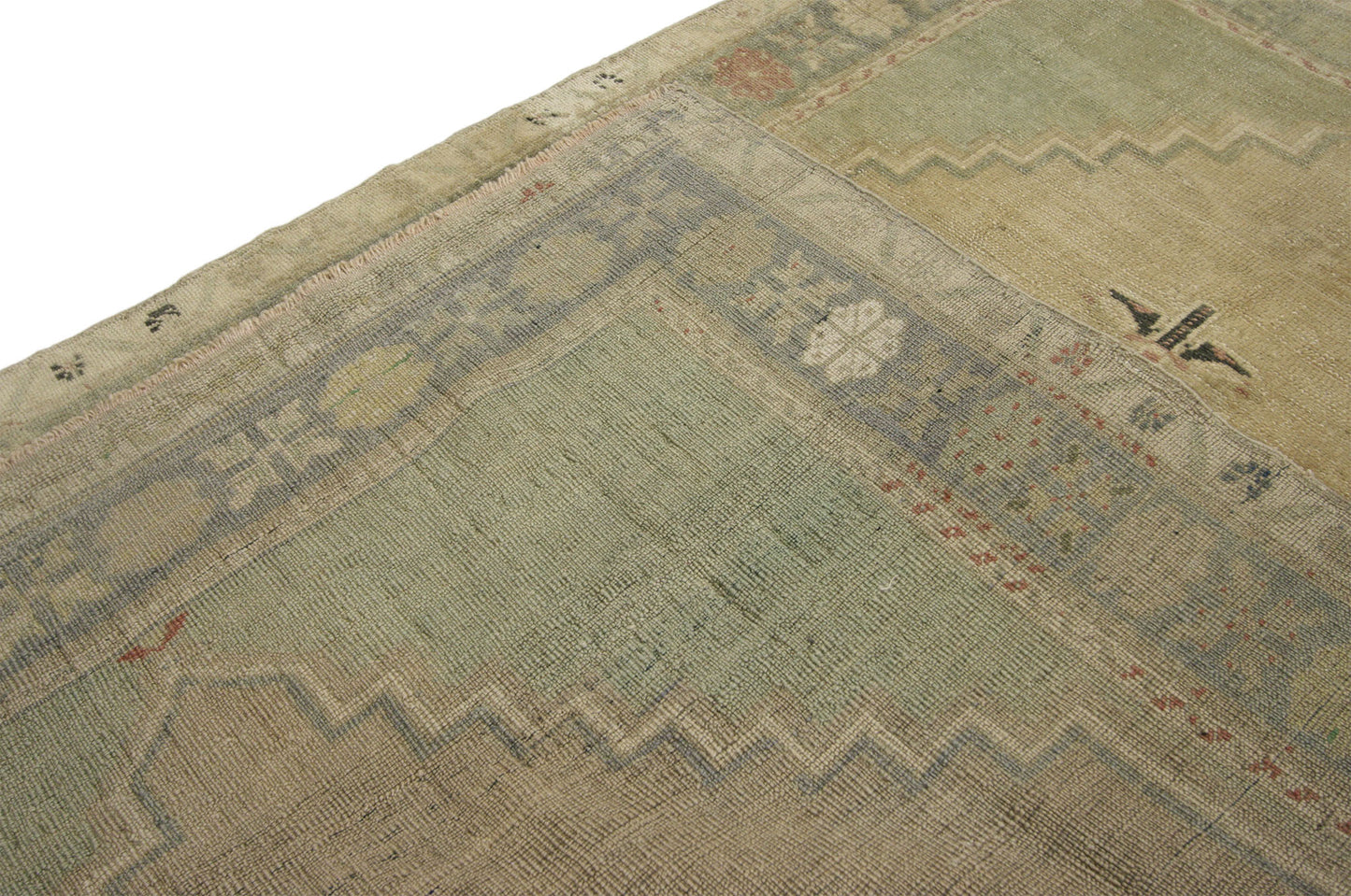 4 x 5 Vintage Oushak Rug 52397