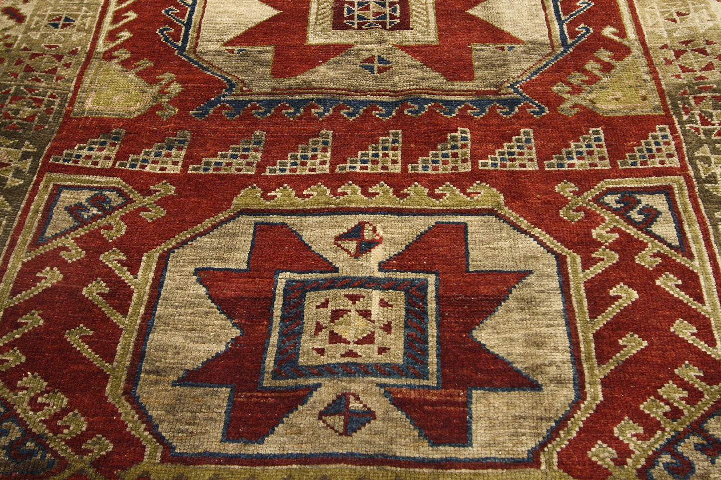 4 x 10 Vintage Turkish Oushak Runner 52398