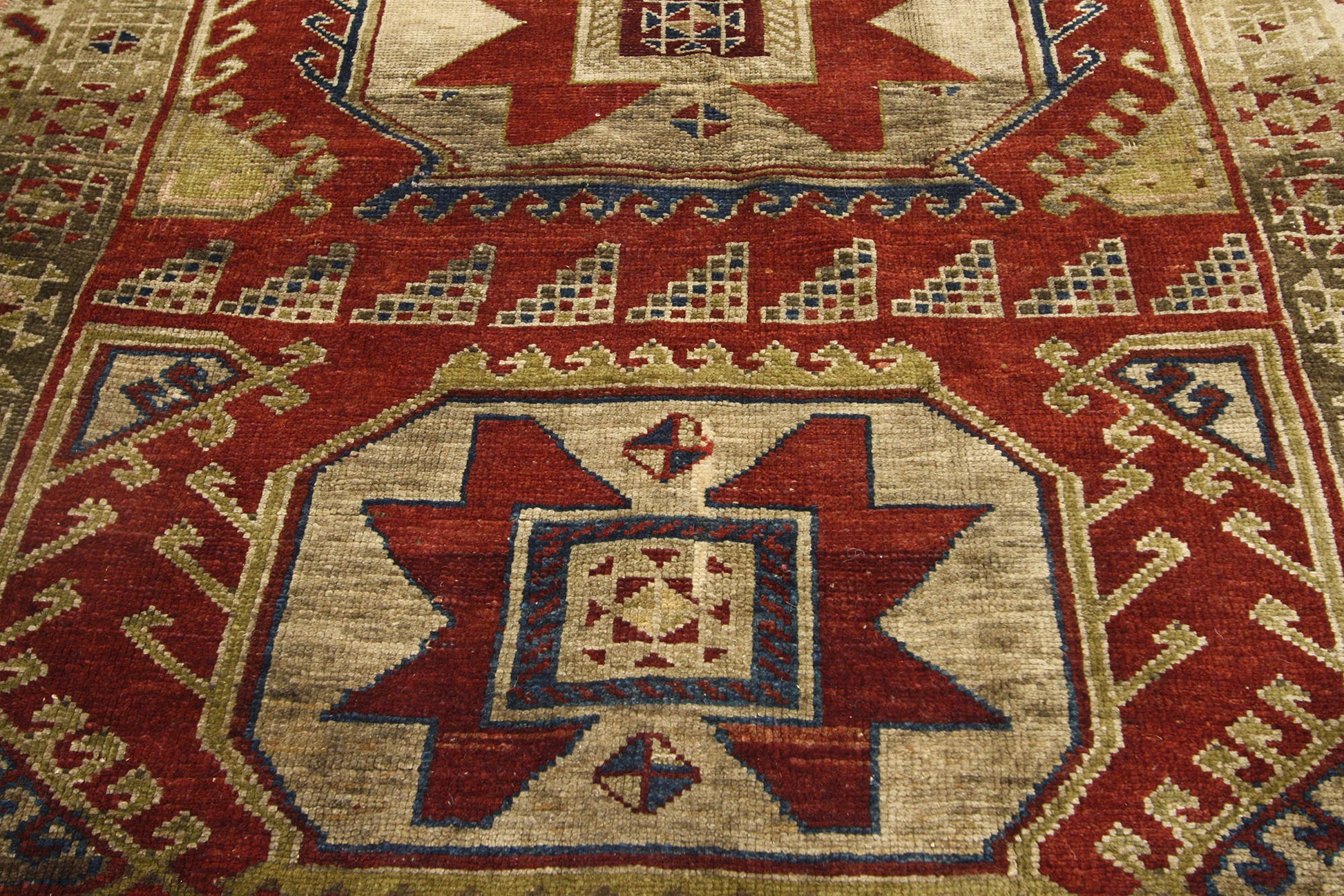 4 x 10 Vintage Turkish Oushak Runner 52398