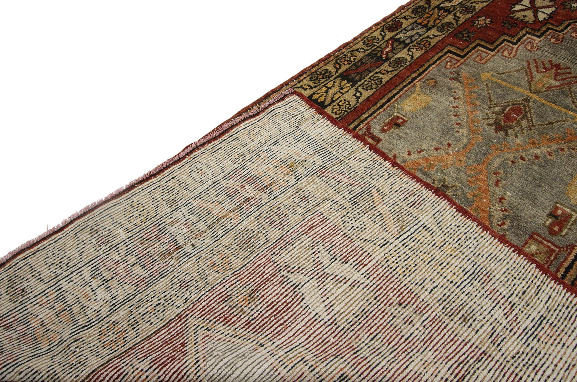 3 x 11 Vintage Oushak Runner 52405