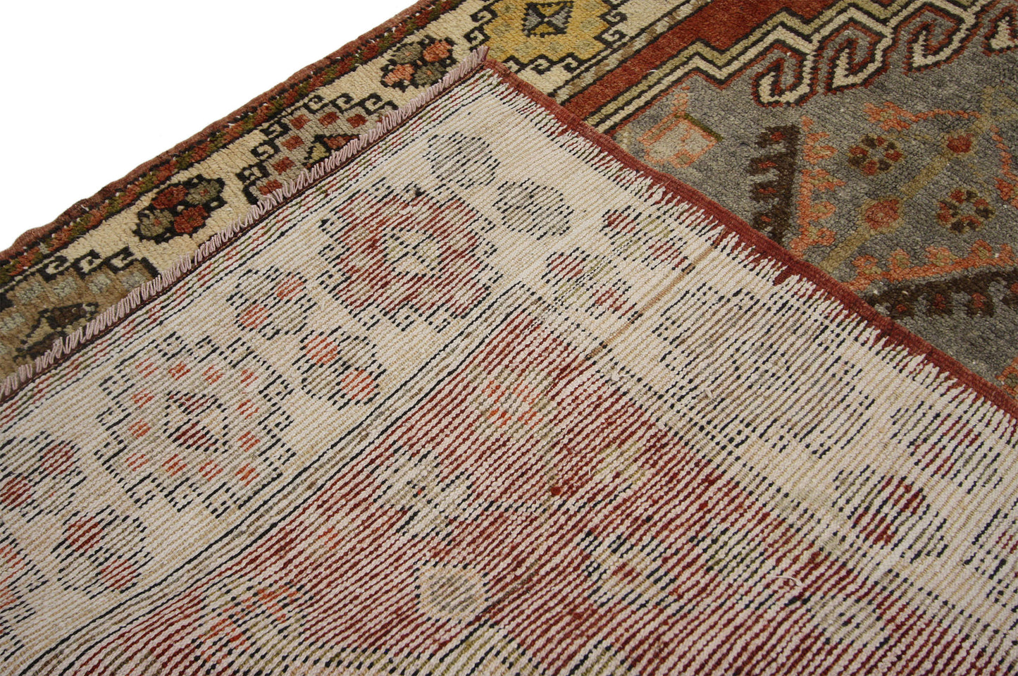 3 x 10 Vintage Turkish Oushak Rug 52406
