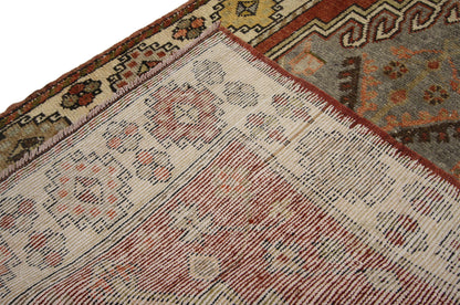 3 x 10 Vintage Turkish Oushak Rug 52406