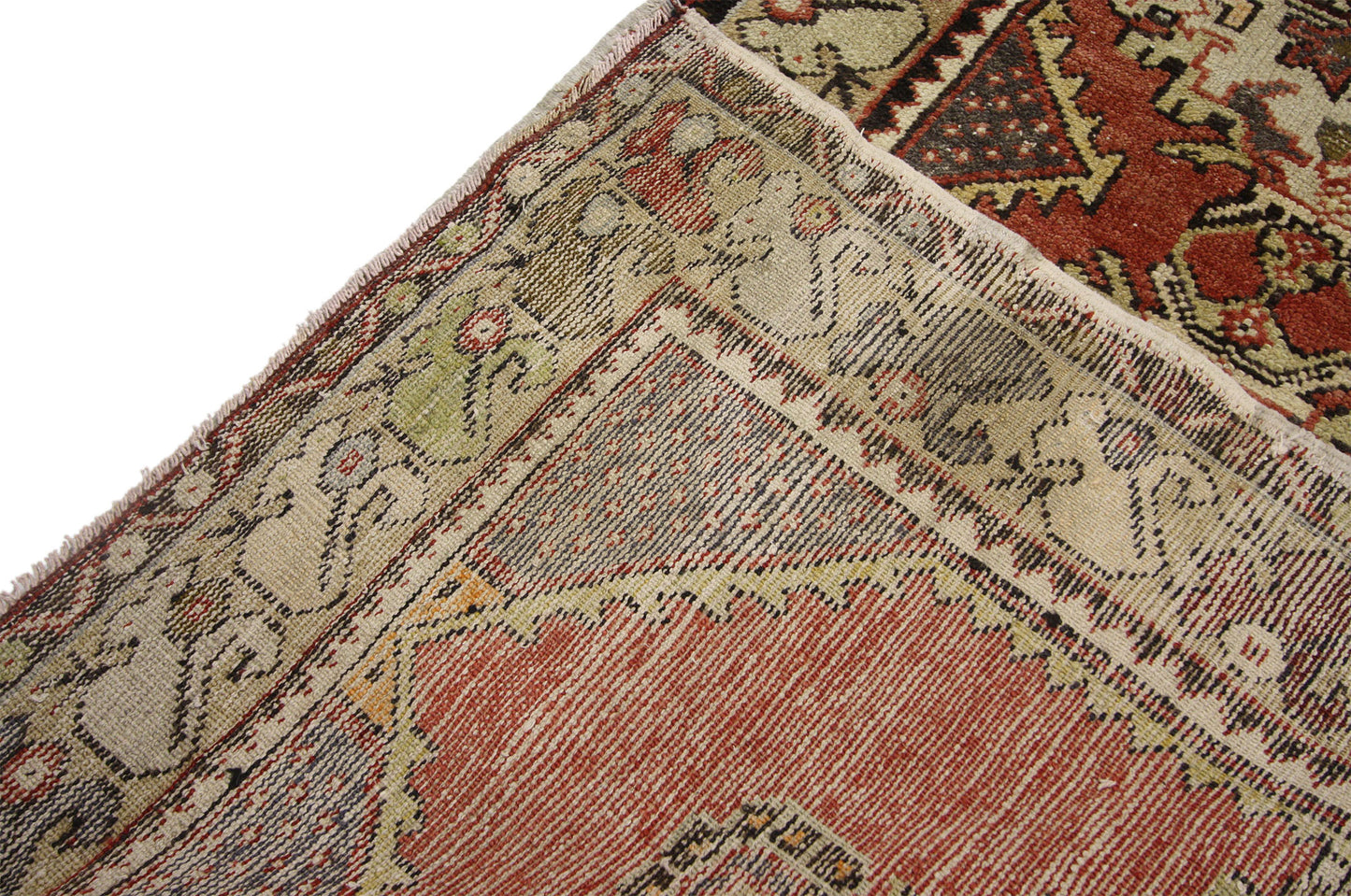 3 x 10 Vintage Turkish Oushak Rug 52408