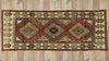 4 x 9 Vintage Turkish Oushak Rug 52412
