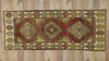 4 x 9 Vintage Turkish Oushak Rug 52413