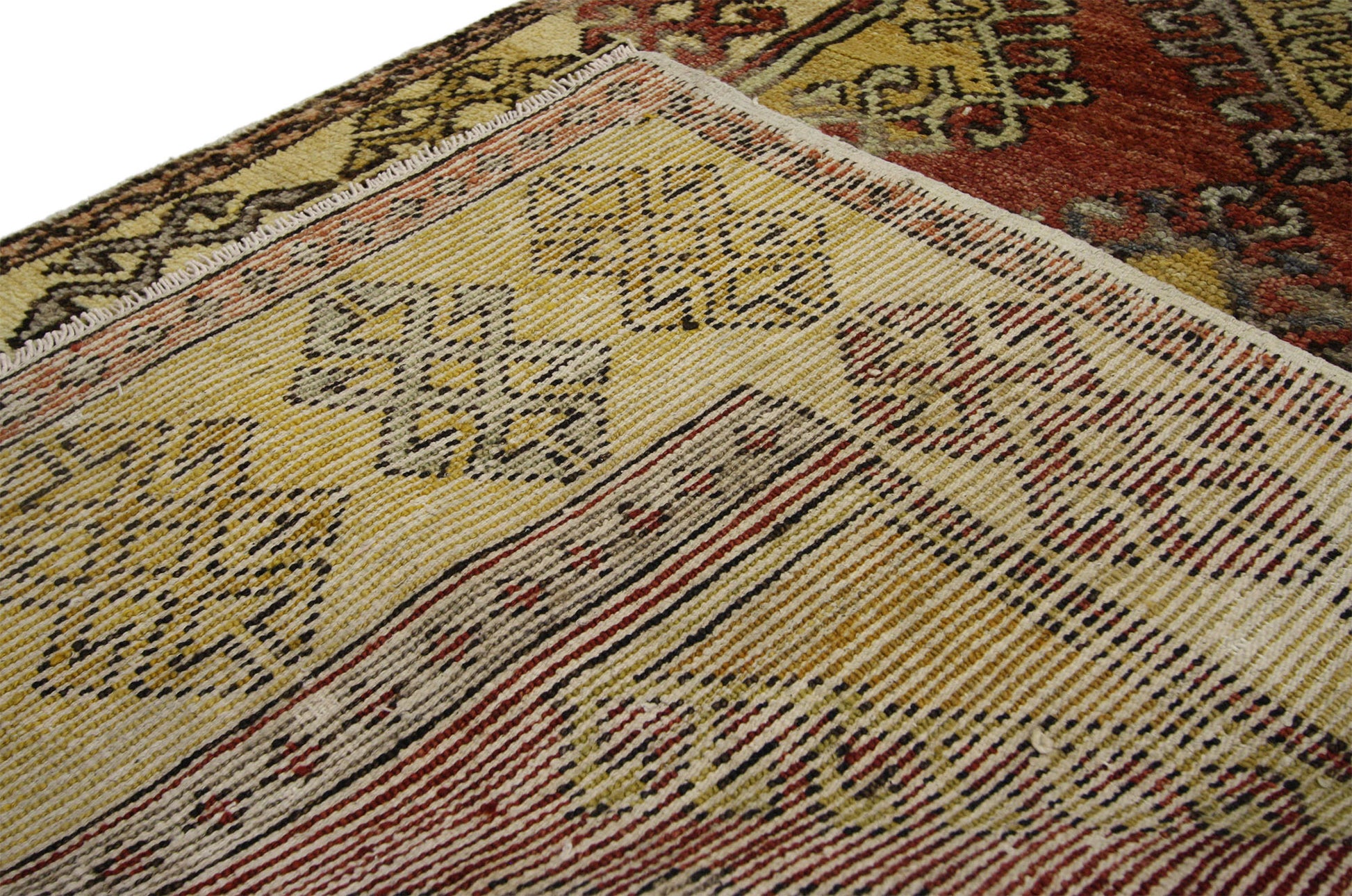 4 x 9 Vintage Turkish Oushak Rug 52413