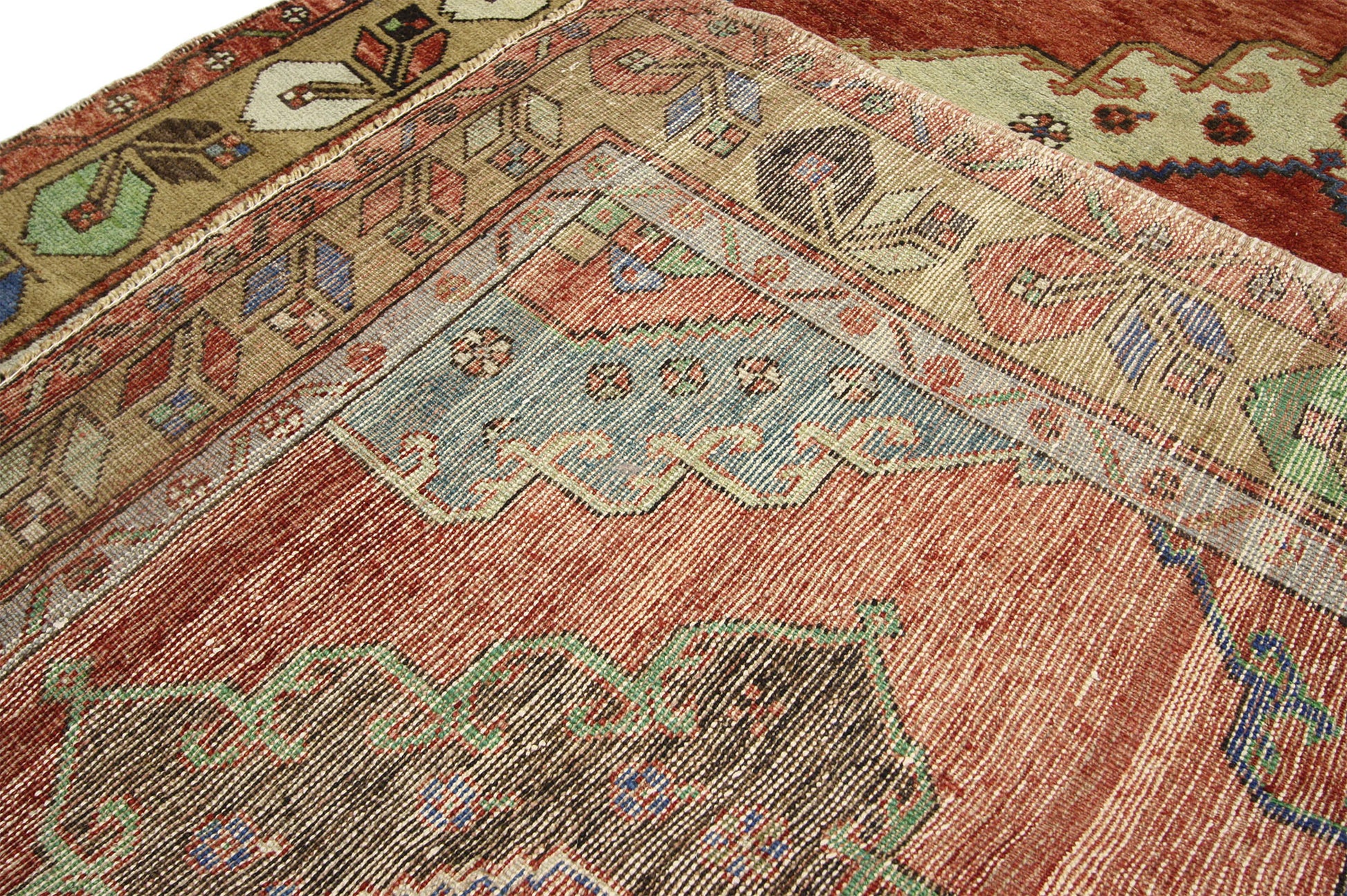 5 x 13 Vintage Oushak Rug 52417