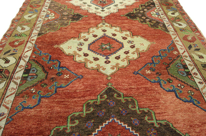 5 x 13 Vintage Oushak Rug 52417