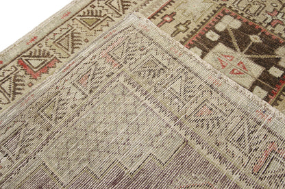 3 x 6 Vintage Turkish Oushak Rug 52421