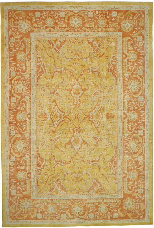 13 x 19 Colorful Turkish Oushak Rug 52426
