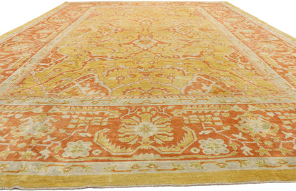 13 x 19 Colorful Turkish Oushak Rug 52426