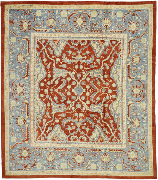 12 x 14 Turkish Oushak Rug 52429