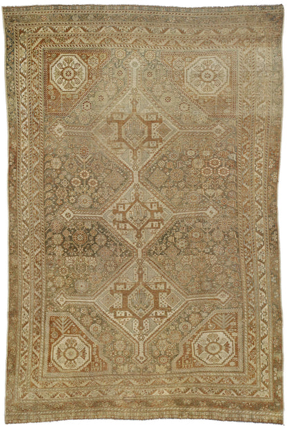 5 x 8 Antique Shiraz Rug 52434