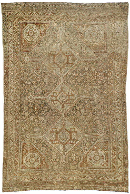 5 x 8 Antique Shiraz Rug 52434