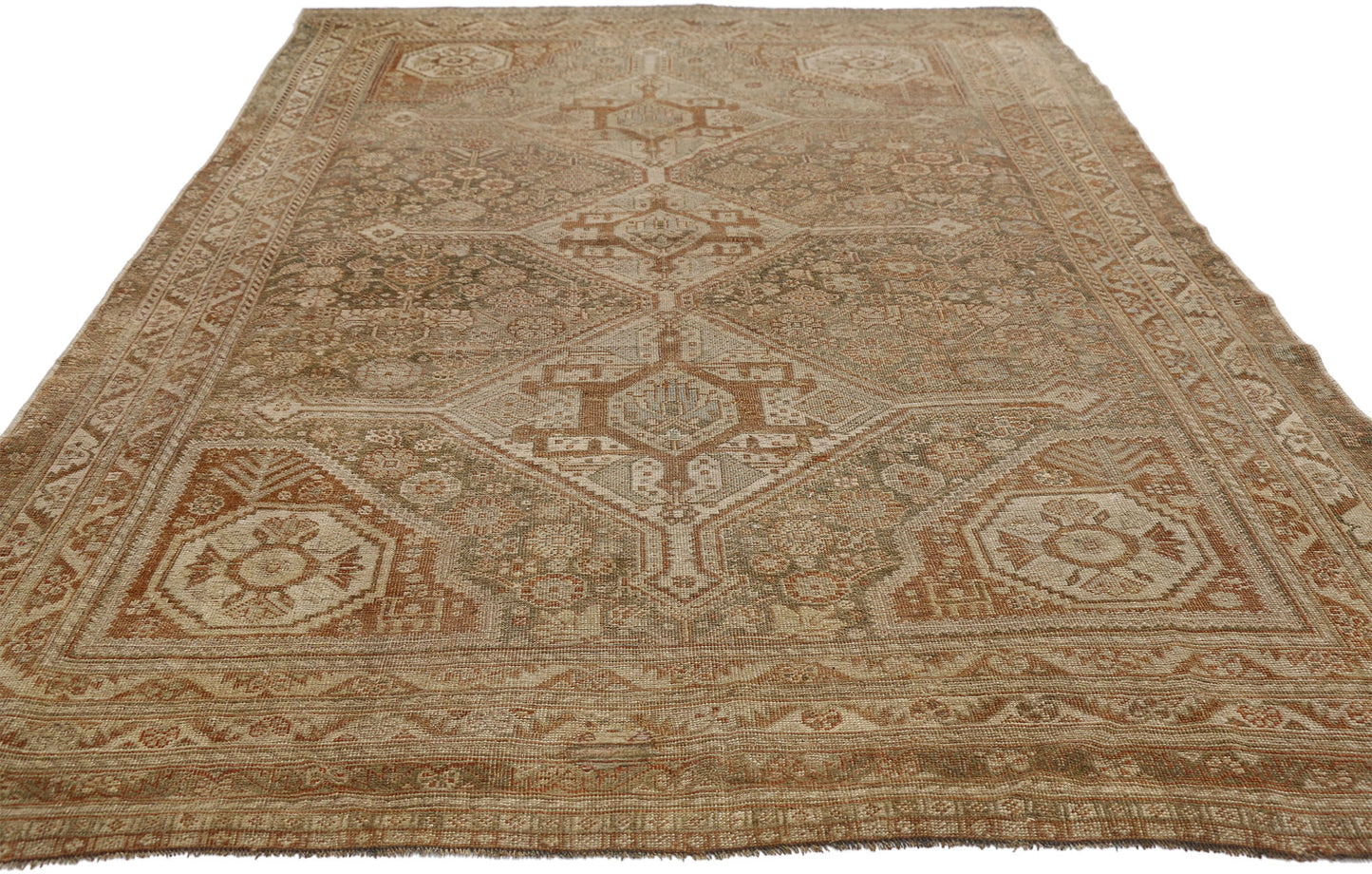 5 x 8 Antique Shiraz Rug 52434