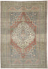 7 x 10 Vintage Turkish Oushak Rug 52436