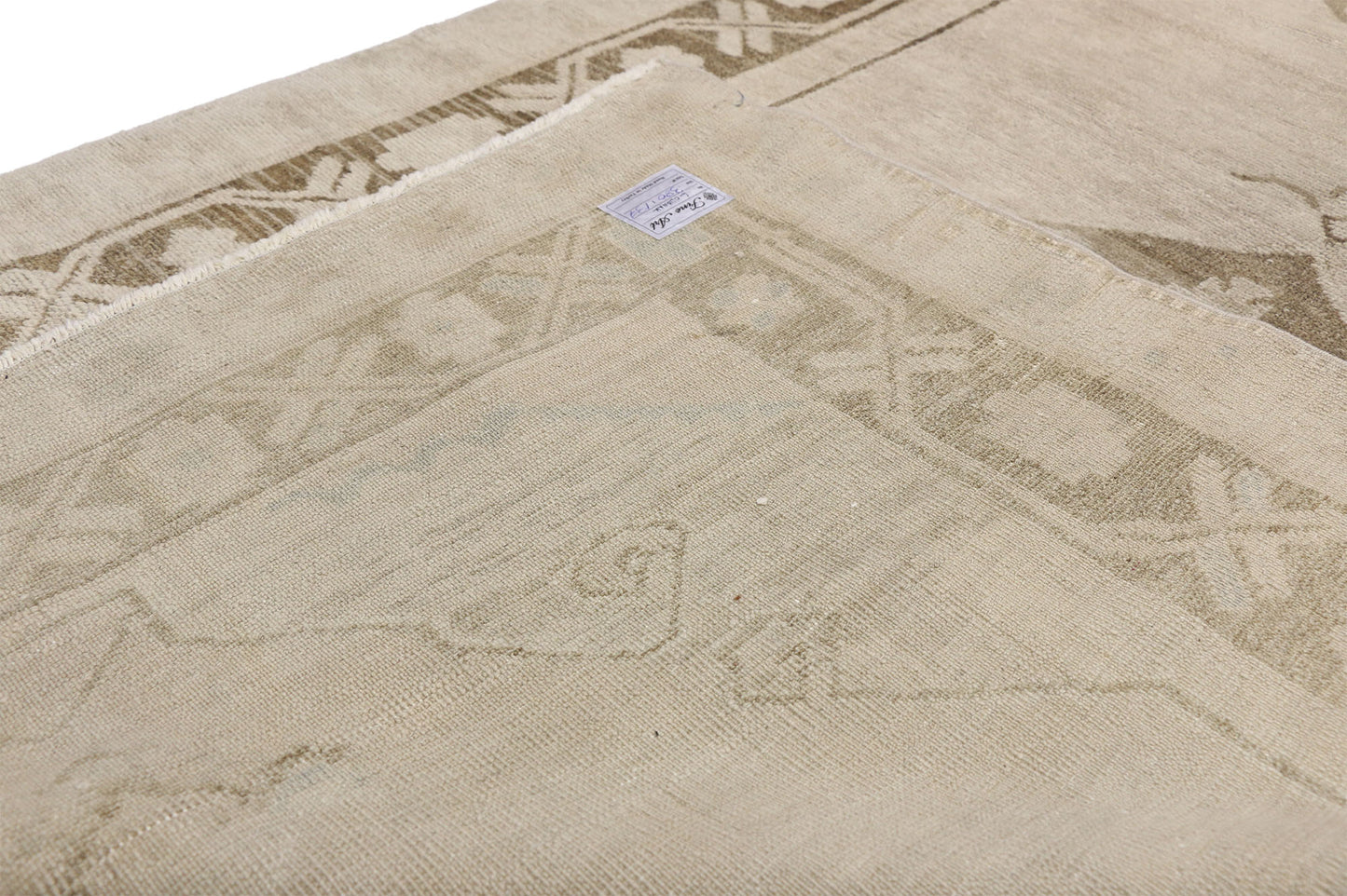 5 x 12 Vintage Turkish Oushak Rug 52437