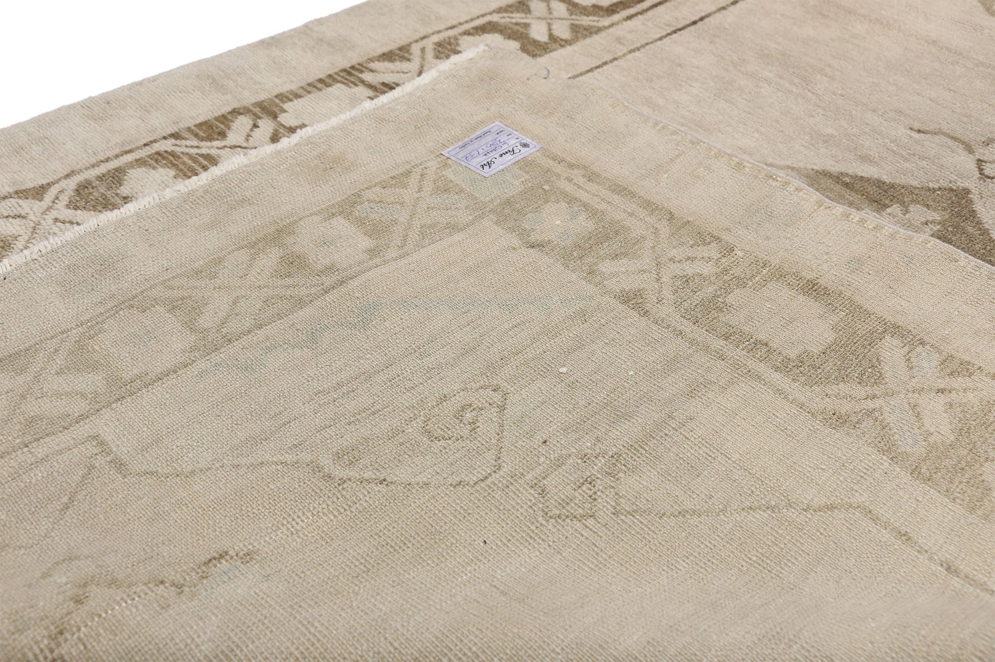 5 x 12 Vintage Turkish Oushak Rug 52437